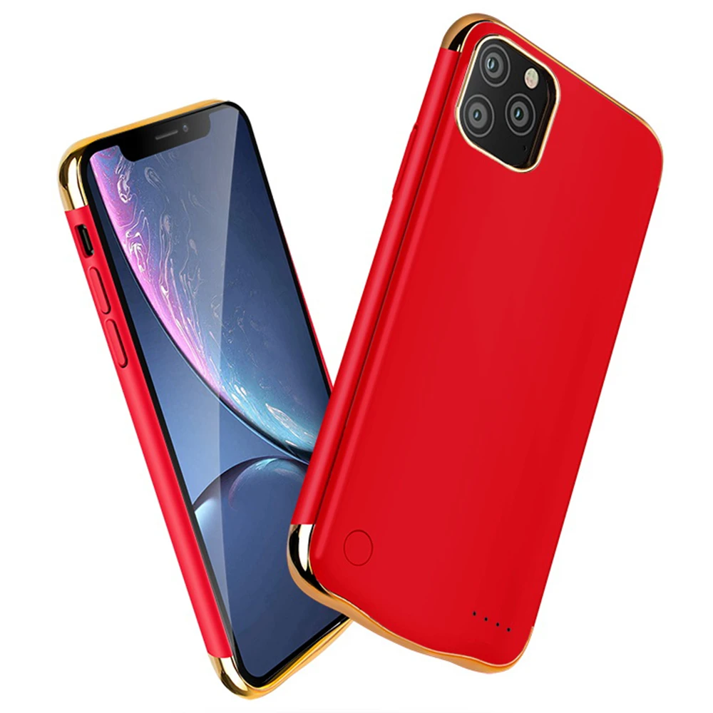 

6000 Mah For Iphone 11 Battery Charger Case Smart Battery Case Power Bank