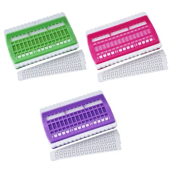 

Sewing Tools 30 Positions Cross Stitch Row Line Tool Set Sewing Needles Holder Embroidery Floss Thread Organizer DIY 3 Colors
