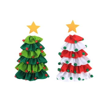 

New Christmas Tree Shaped Wine Bottle Cover Merry Christmas Decorations Home Hotel Restaurant Destop Decorative Supplies Navidad
