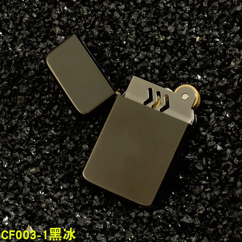 Chief CF003 креативный абзац масляный аппарат матовый корпус керосиновая Зажигалка тонкая чистая медь зажигалки оптом - Цвет: Многоцветный