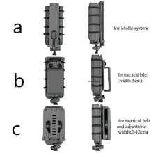 45APC Тактический Подсумок Регулируемый охотничий пистолет маг сумка ремень Молл военный страйкбол подсумок