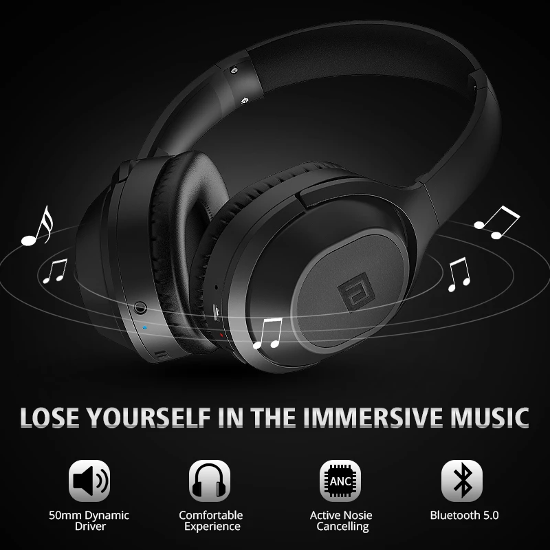 Langsdom BT25Pro Bluetooth наушники с активным шумоподавлением Беспроводные стерео