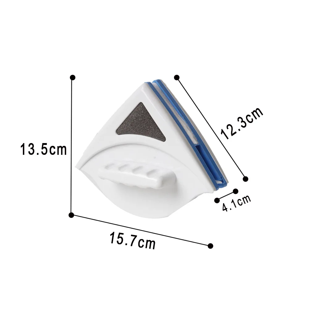 Портативная двухсторонняя Магнитная щетка для очистки стекла для мытья окон, щетка для очистки стеклянной поверхности для ванной и кухни
