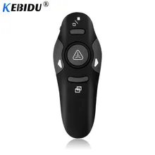 Kebidu беспроводной ведущий лазерные указки 2,4G RF беспроводной PPT Презентация пульт дистанционного управления красный светильник USB флип лазерная указка ручка