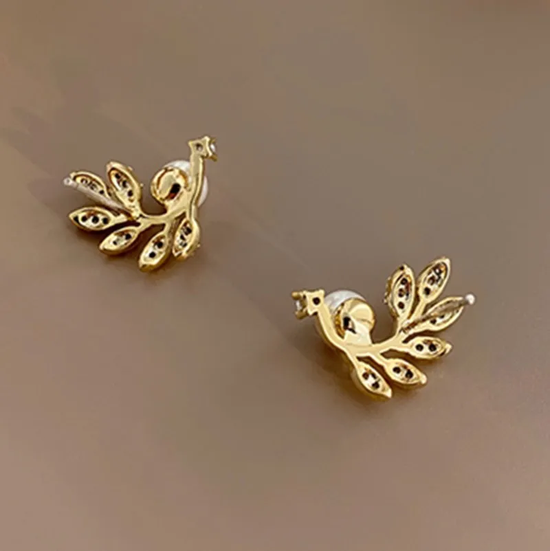 Earrings South Indian 22K Gold Plated Hoop Stud Earrings Women's Gift  Jewelry | eBay