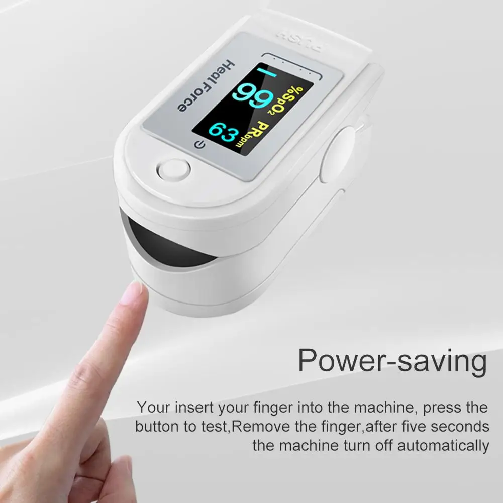 Пальчиковый Пульсоксиметр светодиодный дисплей дыхательный монитор частоты