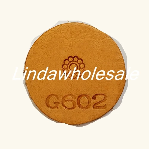 Инструмент для резьбы по коже G602/G605/G645/G878, металлический рабочий инструмент, печать для кожи