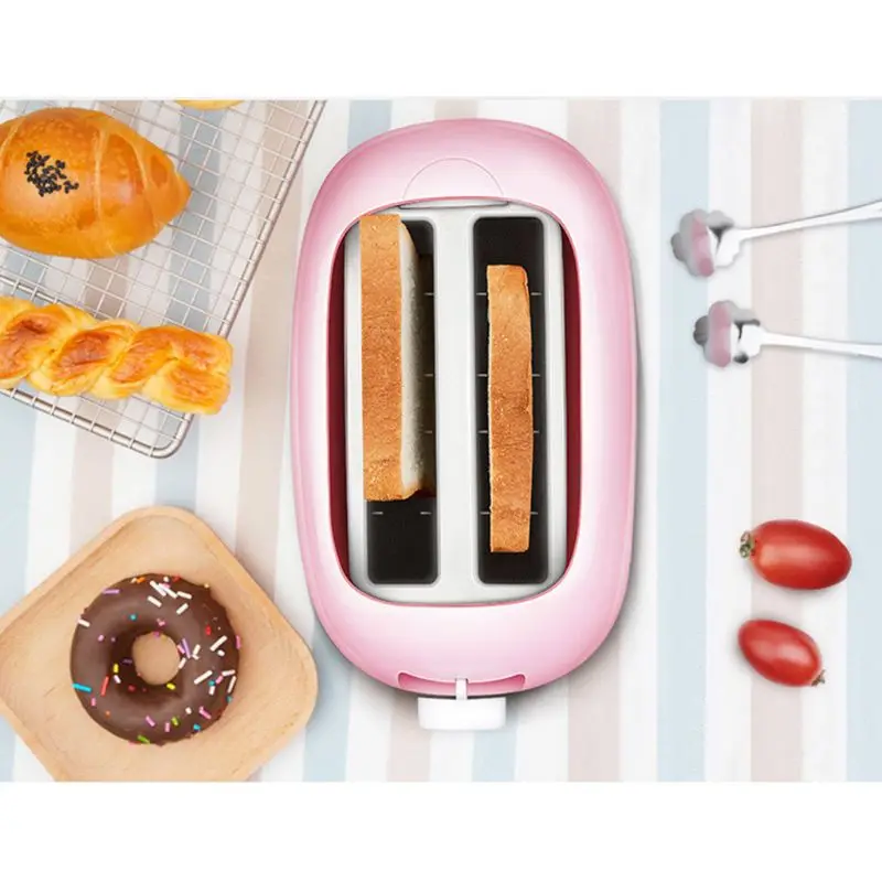 2 Stainless Steel Automatic Toaster Quick Bread Kitchen Home Breakfast Maker 2