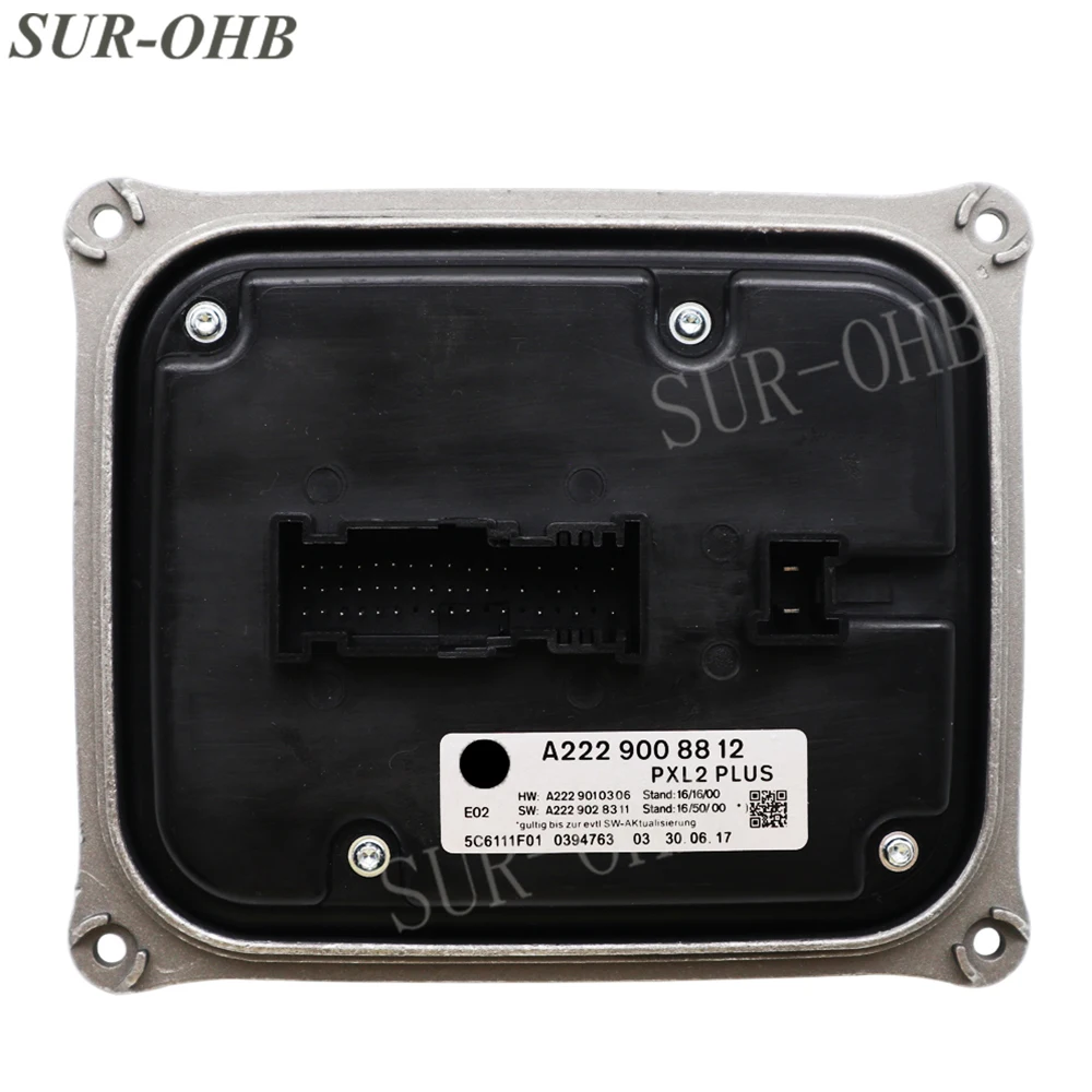 W222 светодиодный A2229008812 фары PXL2 плюс HW A2229010305 модуль управления SW A2229028311 балласт для S класса X222 автомобилей заменить лампы