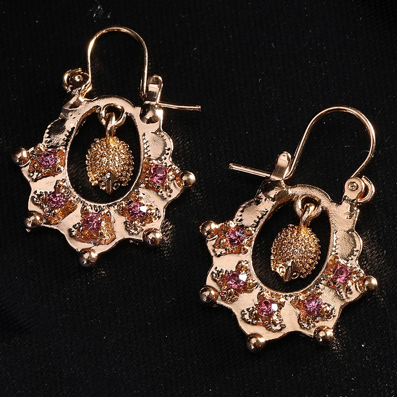 Dangle Earrings Drop Earrings Animal Earrings Golden Drop Earrings For Women Hedgehog Shape Banquet Jewelry French Hook Dangle Earring Drop Gifts