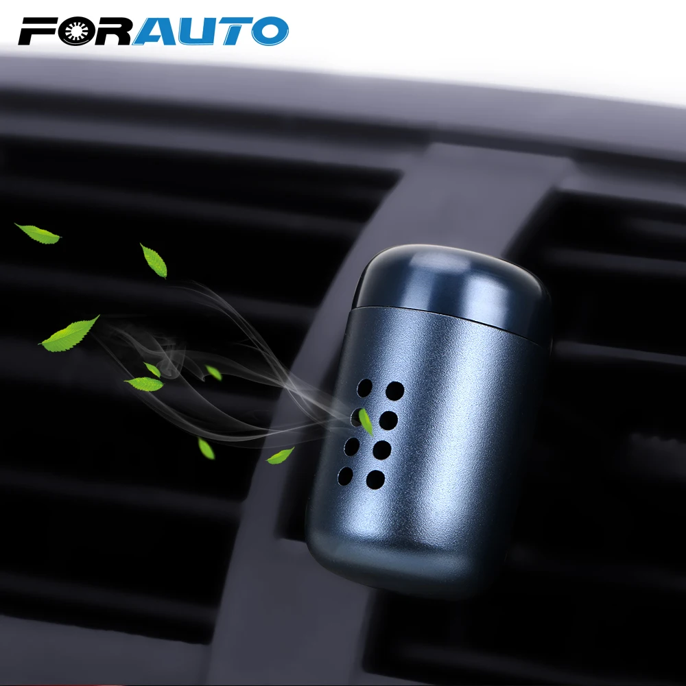 FORAUTO освежитель воздуха для автомобиля, долговечный твердый ароматизатор, Клипса-диффузор, автомобильный воздушный выход, ароматерапия с парфюмом