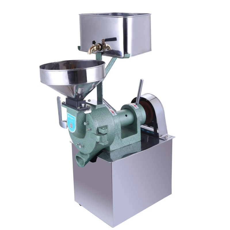 

Electric Rice Grinder Beater Soybeans Soy Steamed Vermicelli Roll Soy Milk Machine Rice Mill Workshop Breakfast Shop Commercial