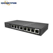 

8-port full Gigabit PoE Ethernet switchProfessional IP camera PoE network switch Power over Ethernet 802.3af/at 110W POE switch