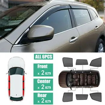 

For Renault Koleos 2017-2018 6Pcs Windows Sunshade UV Protection Mesh Block Visor