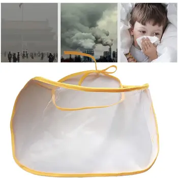 

Removable Face Shield Transparent Windproof Anti Saliva Dustproof Protective Cover