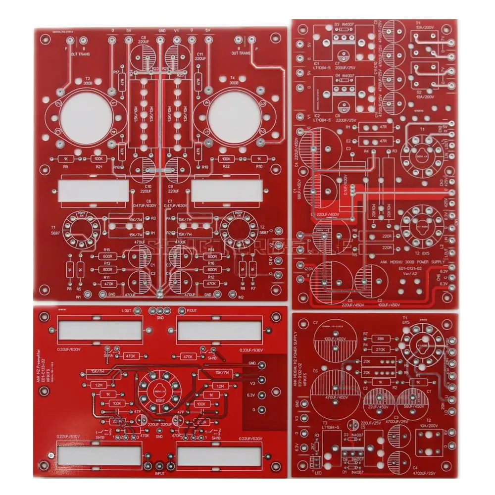 DIY-HiFi-300B-Tube-Single-Ended-Amplifier-PCB-Based-On-AUDIO-NOTE-MEI