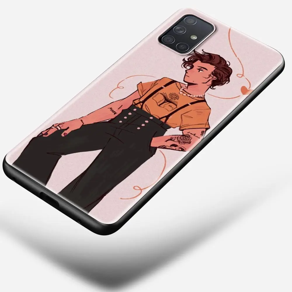 Phone Case for Samsung Galaxy A51 A71 5G A50 A70 A11 A21s A31 A41 A42 A91 A01 TPU Soft Black Cover Harry style art Phone Case for Samsung Galaxy A51 A71 5G A50 A70 A11 A21s A31 A41 A42 A91 A01 TPU Soft Black Cover Harry style art