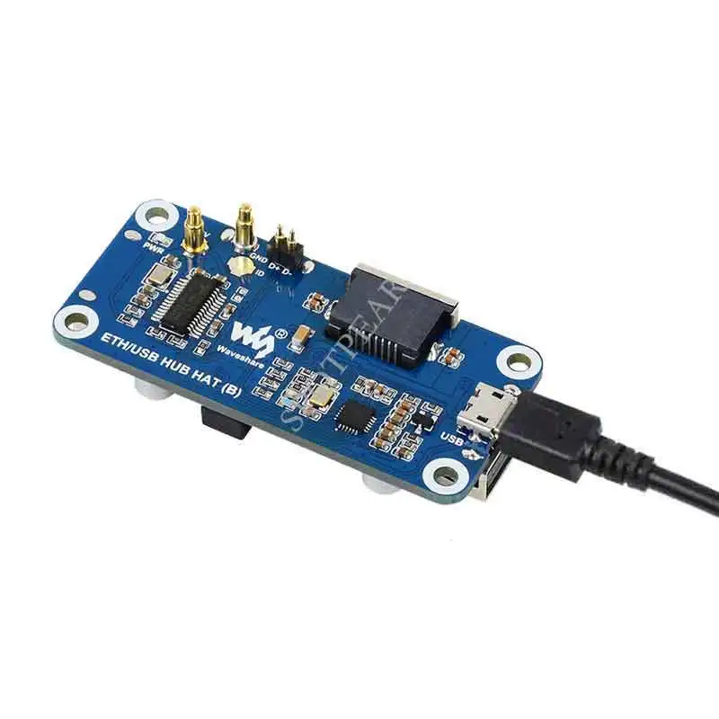 Raspberry Pi Series Ethernet / Usb Hub Hat B 1X Rj45, 3X Usb 2.0