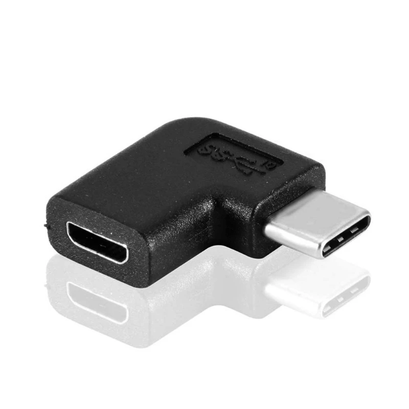 90 градусов Тип C Мужской микро USB Женский конвертер адаптер для Macbook S8 Note8