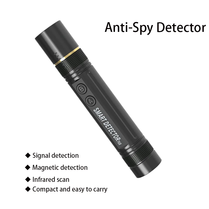 

1MHz-6.5GHz T68 Multi-function Anti-spy Detector Camera GSM Audio Bug Finder GPS Signal lens RF Tracker Detect Wireless Products