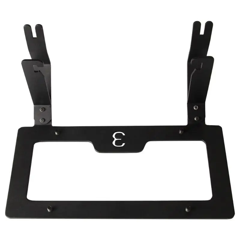 Front License Plate Holder Mounting Bracket Kit Registration Plate Frame for Tesla Model 3- Aluminum Alloy