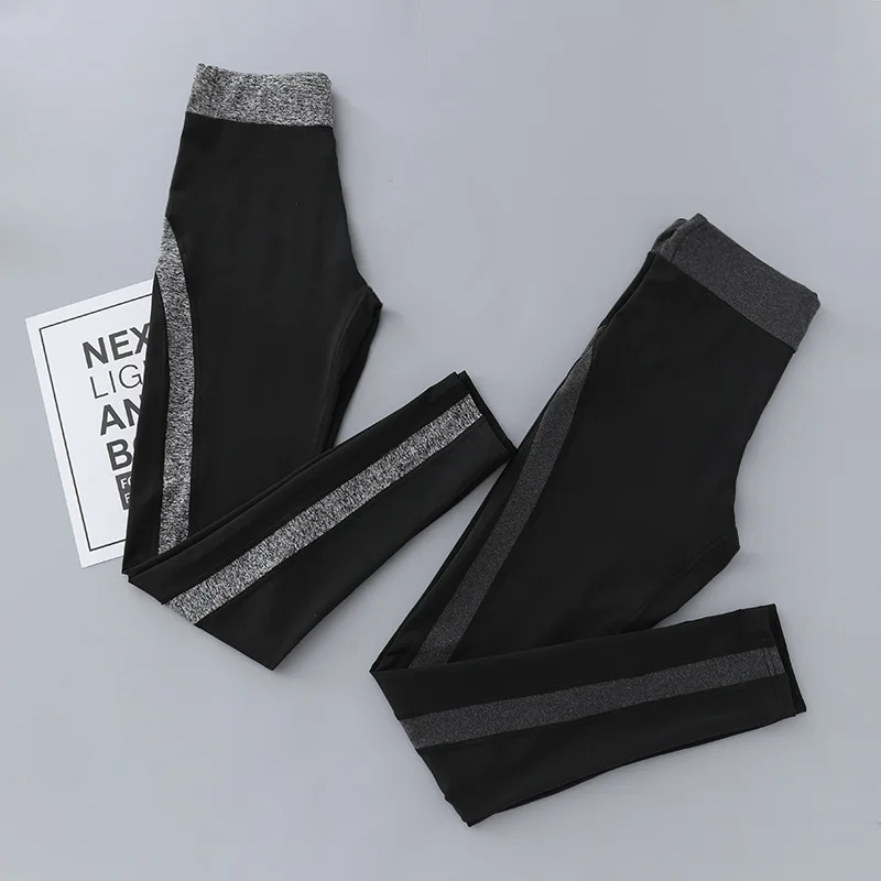 

2018 New Style Thin Type for Spring And Autumn Yoga Pants Women's Quick-Dry Gymnastic Pants Elasticity Tight-Fit Running Fitness