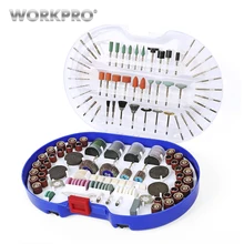 WORKPRO 276 шт. аксессуары для роторного инструмента Dremel мини-набор сверл абразивные инструменты шлифовка полировка режущий инструмент наборы