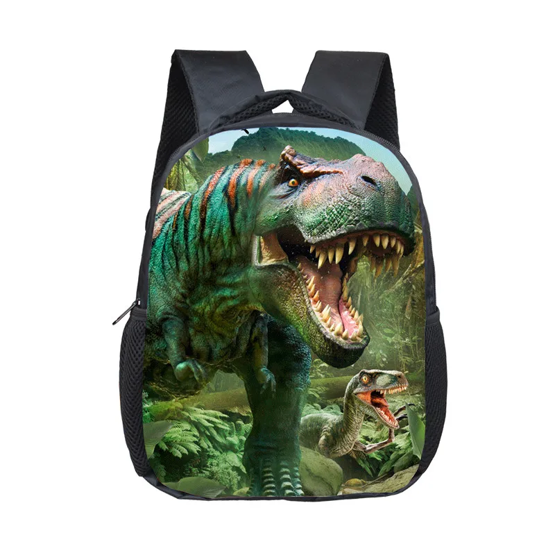 12 Inch Animals Dinosaur Backpacks 3D Dinosaur Children School Bags ...