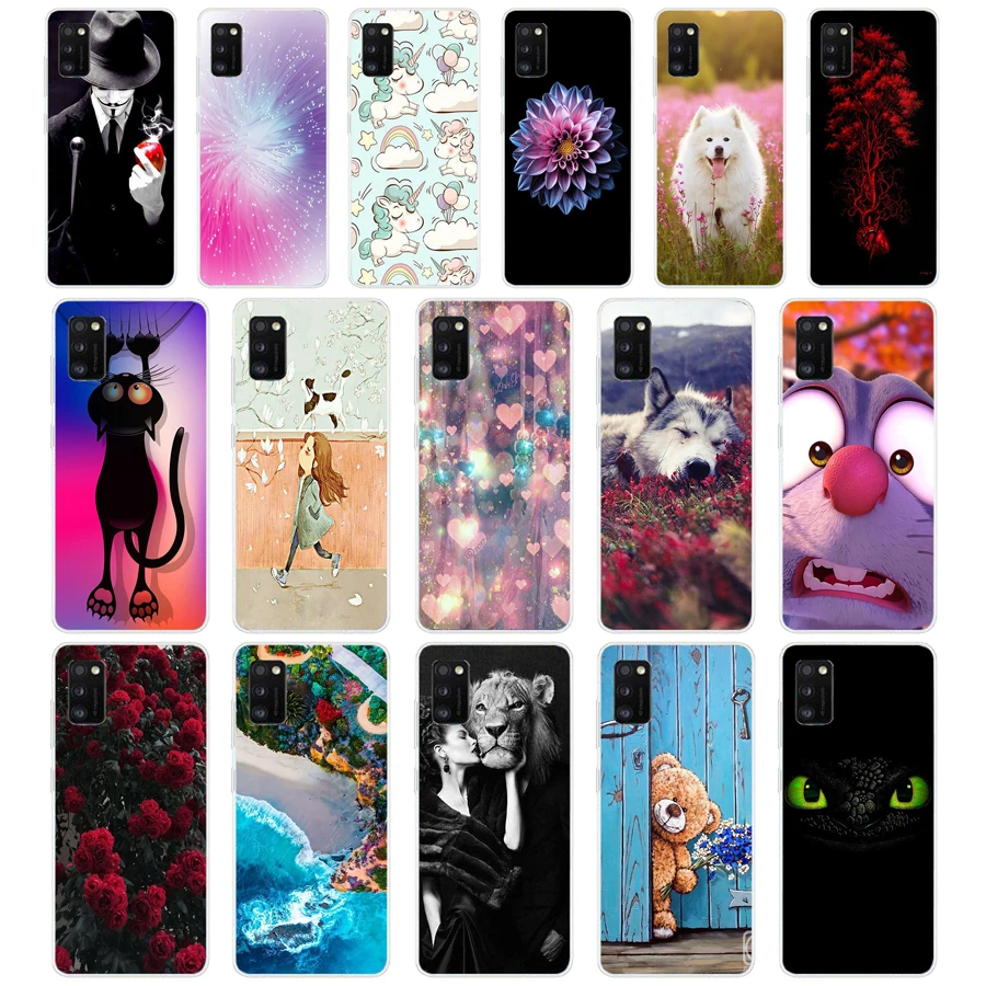 C Per Samsung A41 Custodia Paraurti Per Samsung Galaxy A41 Tpu Custodia Morbida In Silicone Per Samsung A 41 Coque