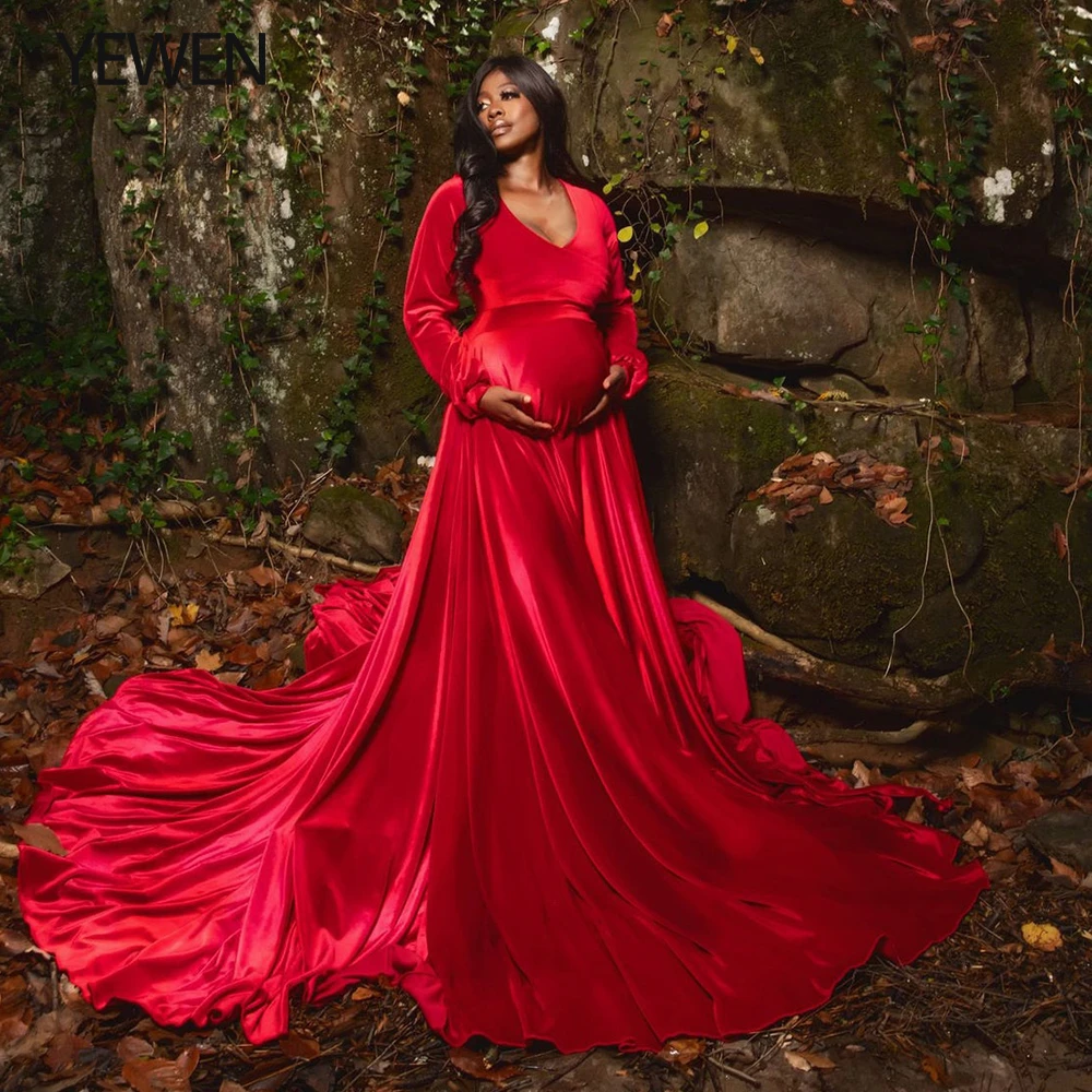 red velvet dress womens Crimson Retro Glam Maxi Dress, Wrap Neck, Long/Short Sleeves | Customizable | Personalizable Body height (8) partypreview size:XS Camilla Strapless Draped Bodycon
