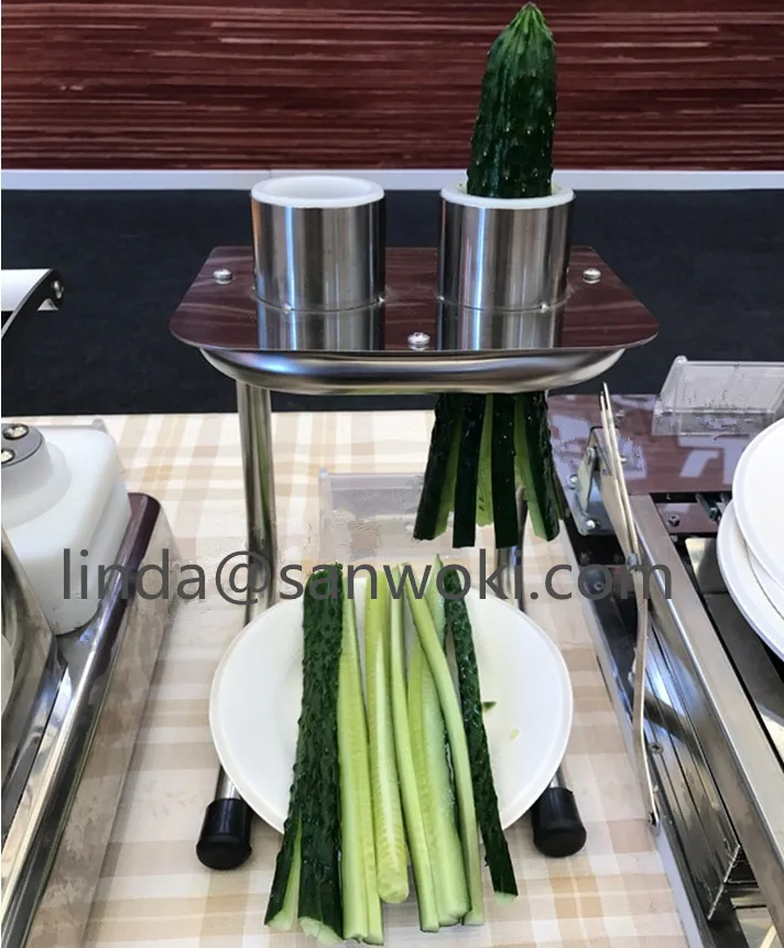 Ручная машина для резки полосок огурец полоски морковки резак овощей резак огурец редиска измельчитель для корейских суши