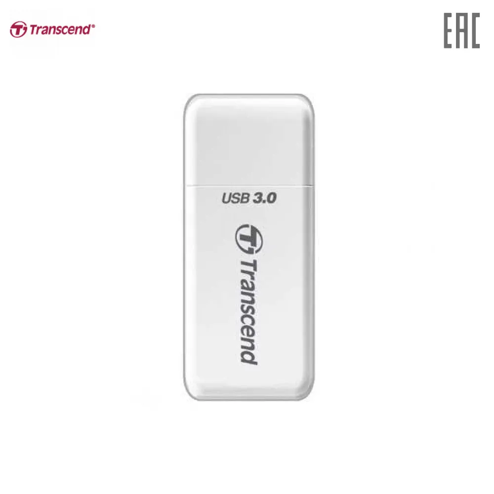 Кард-ридер Trascend All in1 Multi Card Reader, White