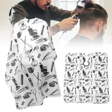 Обертывание стильный узор для стрижки волос накидка ткань водонепроницаемый дышащий парикмахерский Фартук Магазин использование салон мантия накидка для стрижки волос