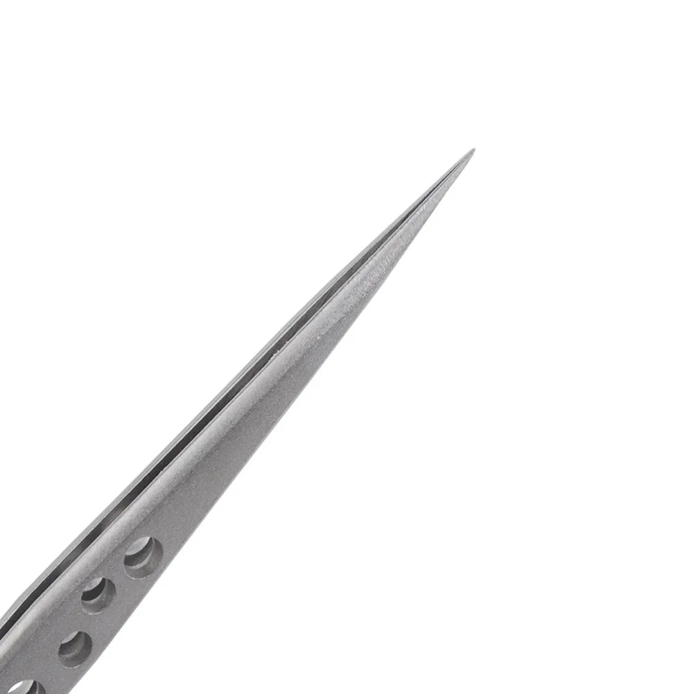 Ultra Precision Stainless Steel Tweezers Set Fine Point Tweezers for Electronics Mobile Phone Laptop Repair SMD Soldering Tools