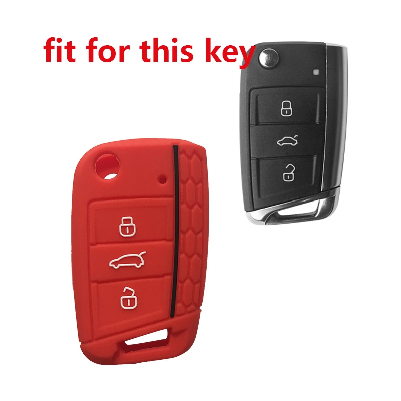 Чехол Don't Touch My Key для Skoda Octavia A7 2016 Superb Rapid VW Tiguan 2019 Golf7 MK7 Touran RS Seat Leon Command MK3|Футляр