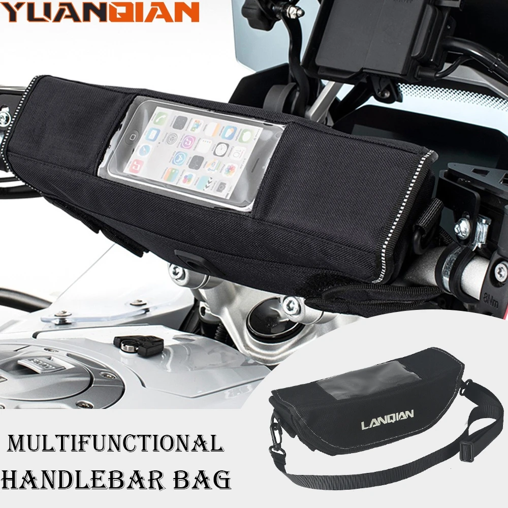MotorcycleWaterproofHandlebarBagTankBikeSaddleGPSBagForYamaha