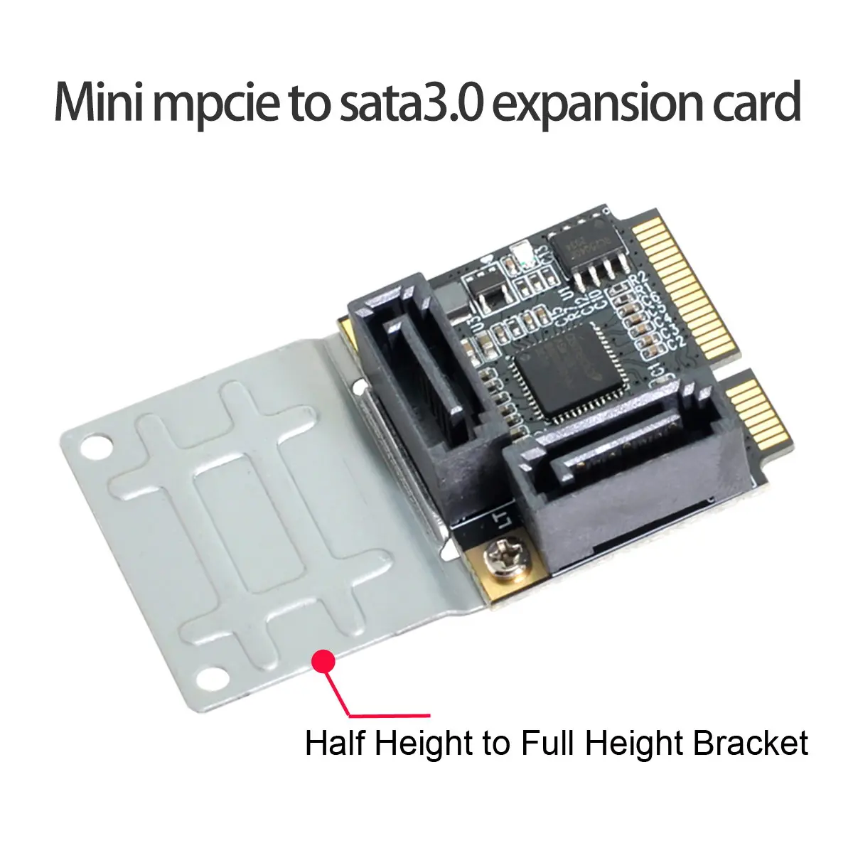 

CY PCI-E PCI Express Mini-SATA 3,0 адаптер с двумя портами жесткая карта памяти