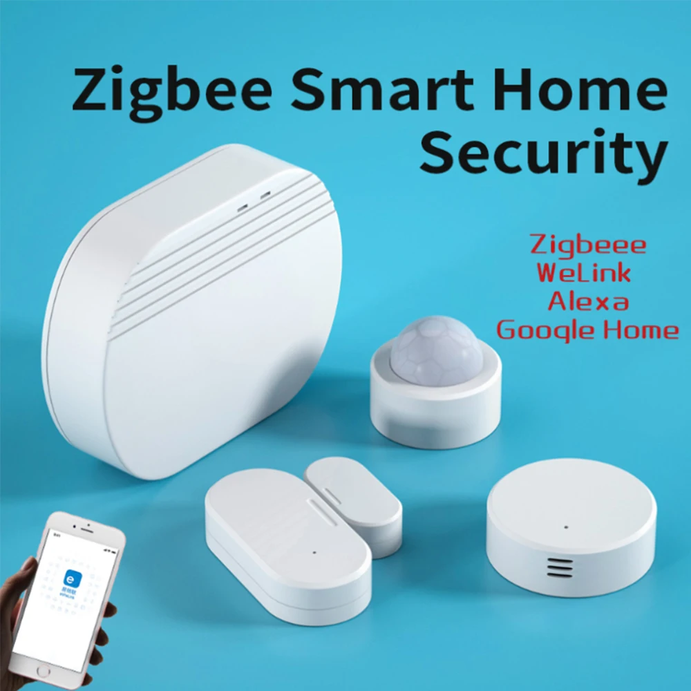 New Smart Home Zigbee Bridge Gateway PIR Motion Sensor Door Remote Controller Works with eWelink Alexa Google | Электроника