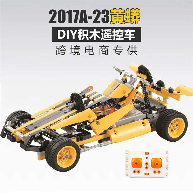 

Electric Remote Control Ultra-Transformation Engineering Vehicle off-Road Race Car Children'S Educational DIY Assembled Small Pa