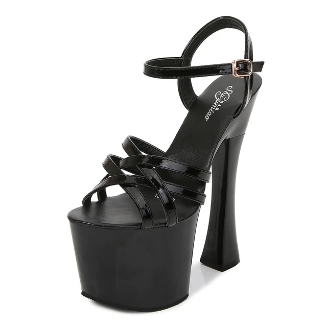 Buy Black Heeled Sandals for Women by Sneak-a-Peek Online | Ajio.com