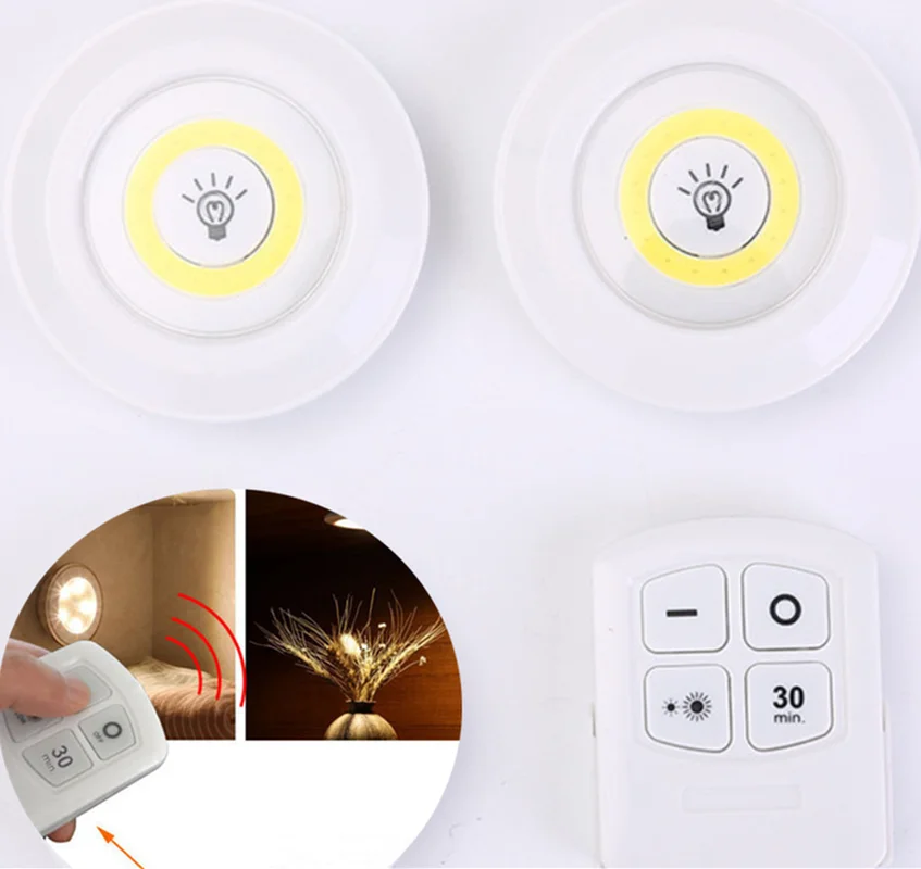 Новая светодиодная подсветка под шкаф с регулируемой яркостью и пультом