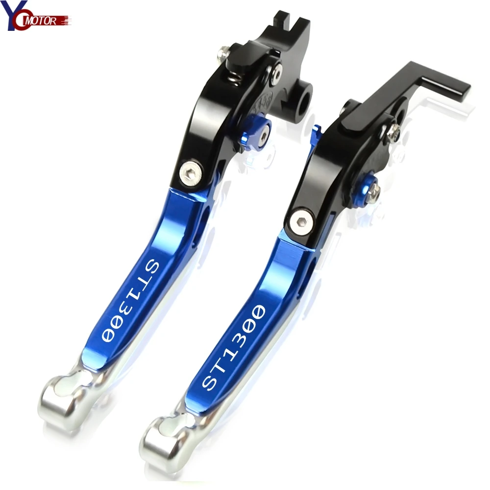 Для Honda ST1300 ST 1300 ST-1300 2008 2009-2012 CNC регулируемые, для гонок мотоцикла сцепные рычаги аксессуары для мотоциклов