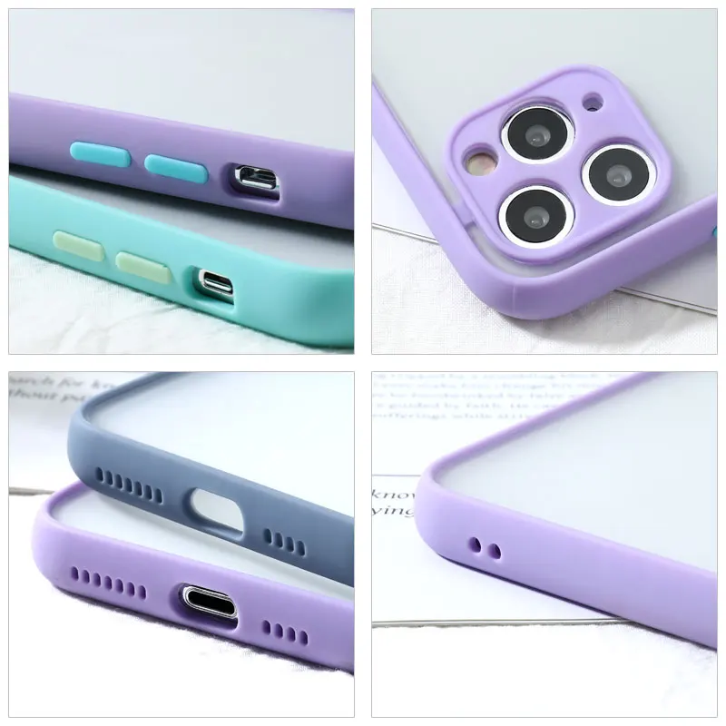 Clear Case For OPPO A9 2020 Case On OPPO A53 2020 A31 A33 A32 A8 A92 A72 A52 A11 A 9 53 52 92 Funda Camera Len Protection Cover