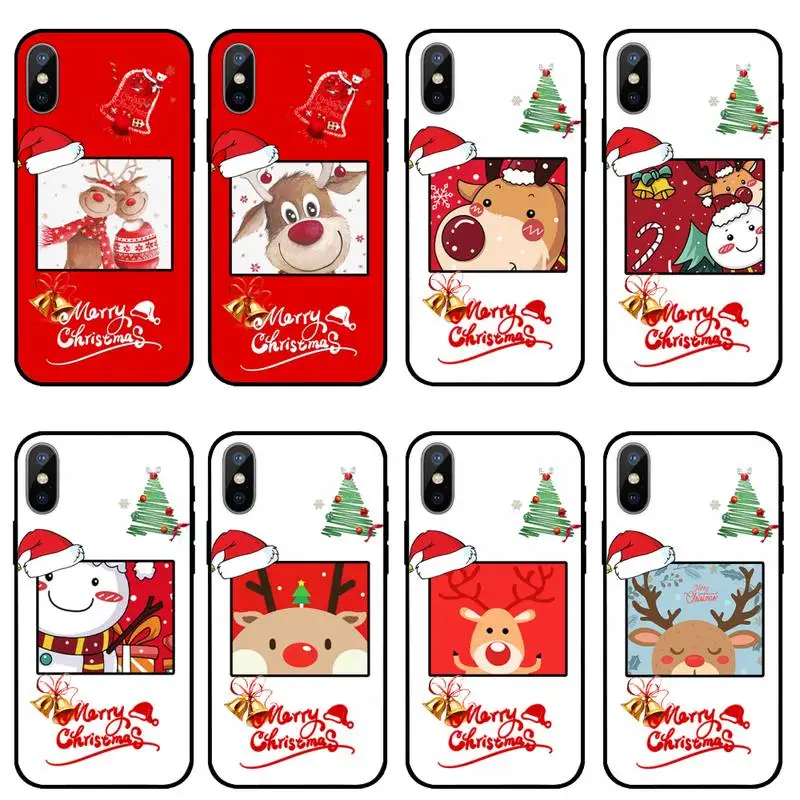 

Christmas Style Santa Claus Phone Case for iPhone 11 12 pro XS MAX 8 7 6 6S Plus X 2020 XR mini