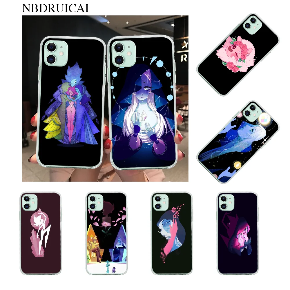 NBDRUICAI Steven Universe Pearl гранат Мягкий Силиконовый ТПУ чехол для телефона iPhone 11 pro XS MAX 8 7 6