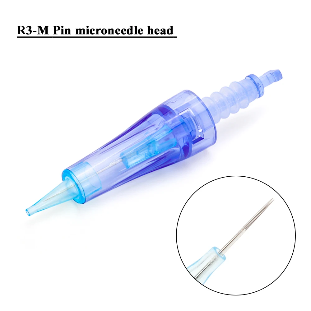 10pcs Blue Dr pen Ultima A1 Needle Cartridges Skin Microneedle Derma Pen Replacement Tattoo Needle Tips