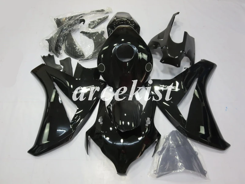 Литьевая Форма ABS мотоцикл обтекатель комплект Подходит для Honda CBR1000RR 08 09 10 11 2008 2009 2010 2011 тела набор Серебряный Синий