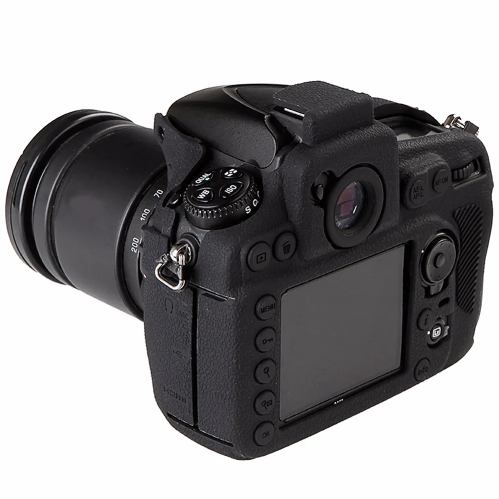 Для Nikon D810 чехол для камеры Мягкий силиконовый чехол Защитный черный чехол