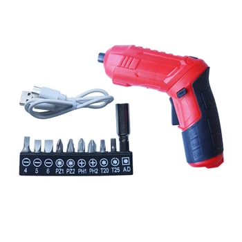 

2/11/47PC USB Cordless electric screwdriver Adjustable Cordless Screwdriver Drill Screwdriver Set for Industrial Manufacturing