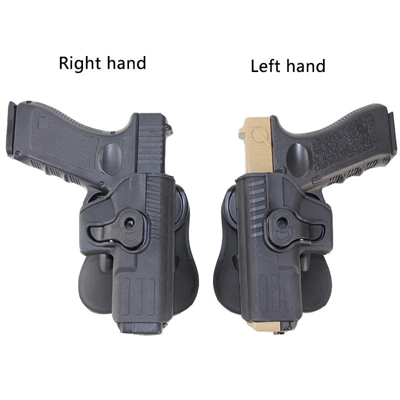 Тактический чехол с левой и правой рукой для пистолета Glock 17 19 ремень на пояс |